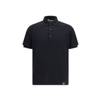 Polo Premiata in cotone nero