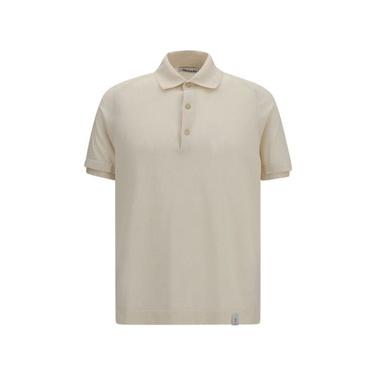 Polo Premiata in cotone beige