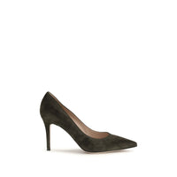 Escarpins à talons hauts bicolores en cuir de veau Bos Taurus Gianvito Rossi