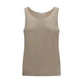Débardeurs en cachemire beige Brunello Cucinelli