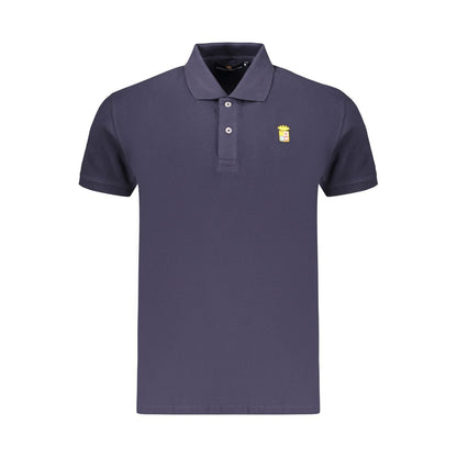 Marina Militare Blue Cotton Men's Polo Shirt