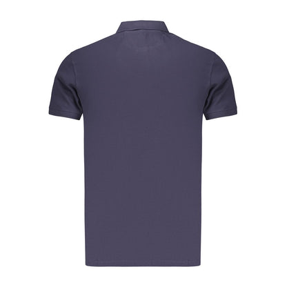Marina Militare Blue Cotton Men's Polo Shirt