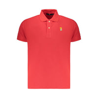 Polo Marina Militare Rosso da Uomo in Cotone