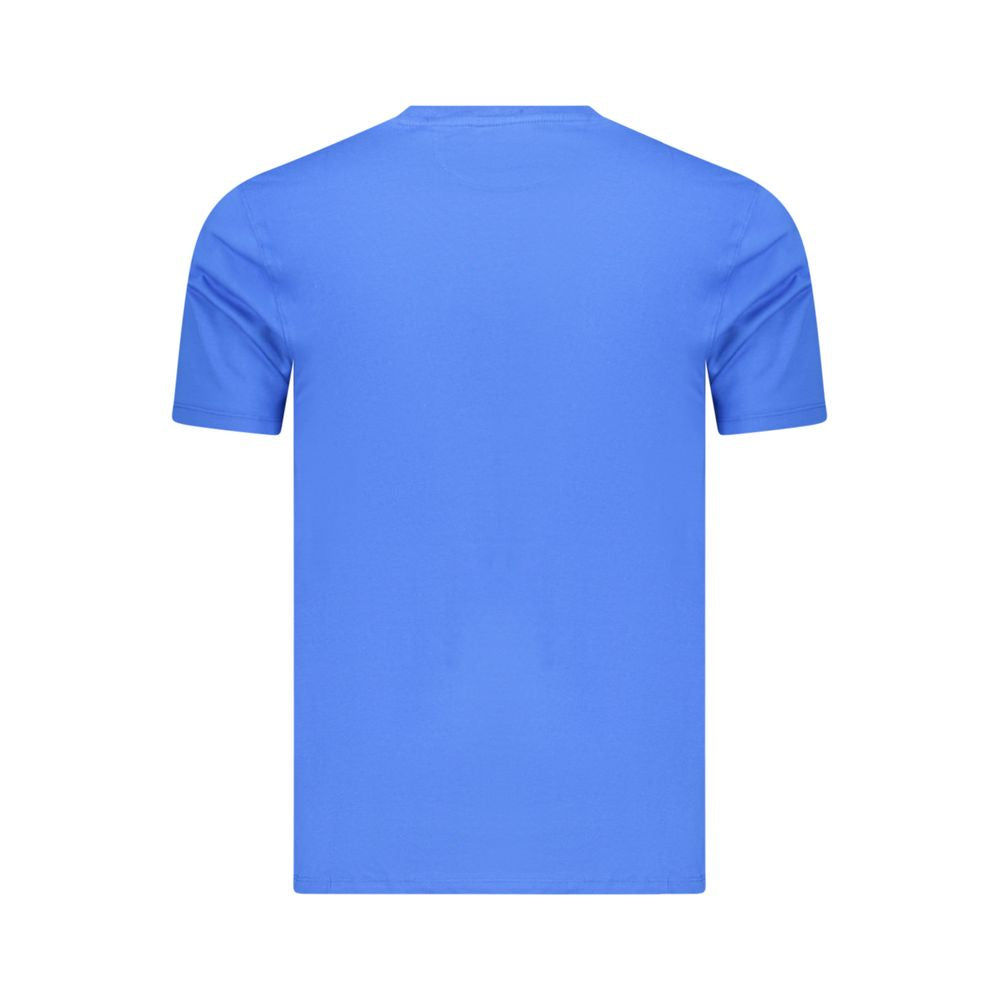T-shirt pour homme en coton bleu Marina Militare