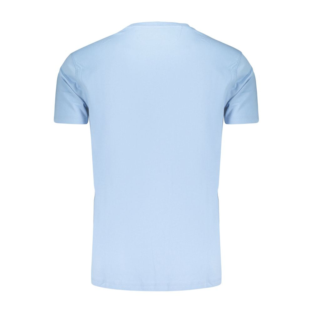 T-shirt en coton bleu azur pour homme Marina Militare