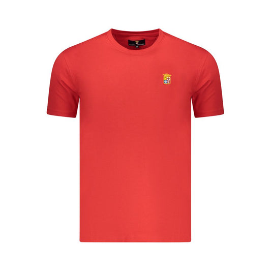 T-Shirt da Uomo Marina Militare Rossa in Cotone