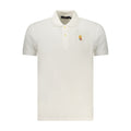 Polo homme en coton blanc Marina Militare