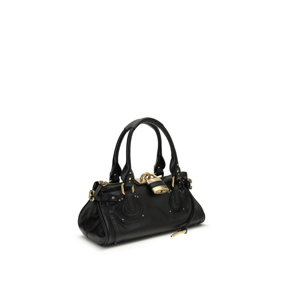 Borsa a Tracolla Chloé Nera in Pelle di Bufalo