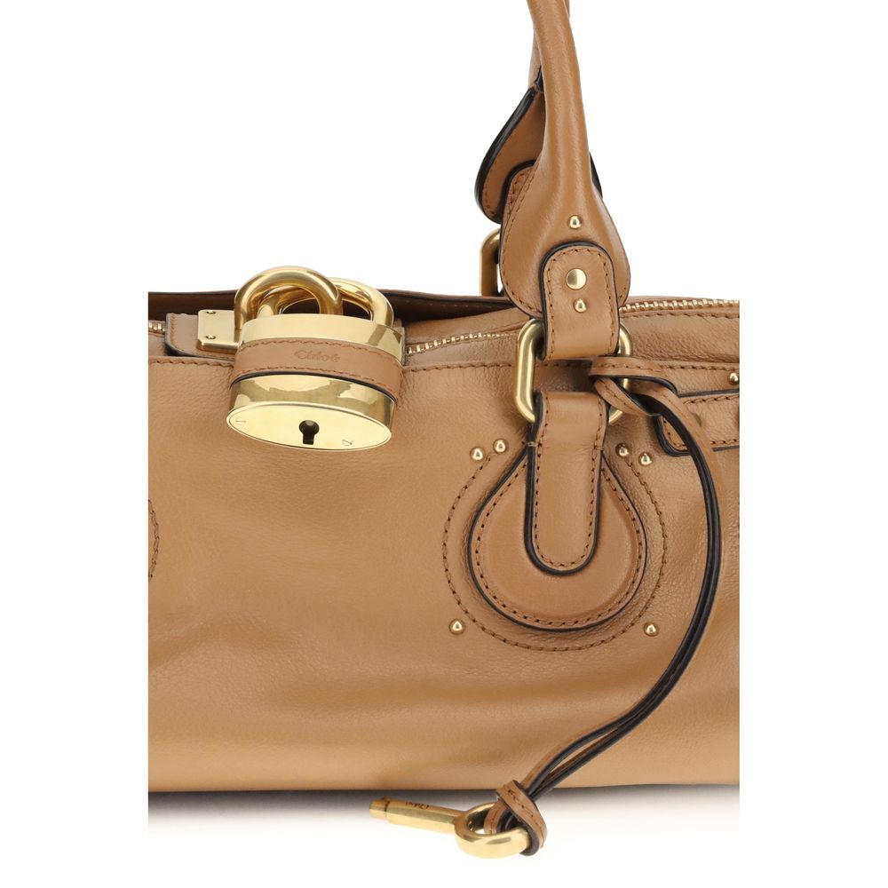 Borsa a Tracolla Chloé in Pelle di Bufalo Marrone