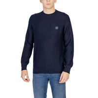 Felpa Hugo Boss in cotone blu