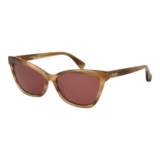 Occhiali da sole Max Mara in acetato marrone