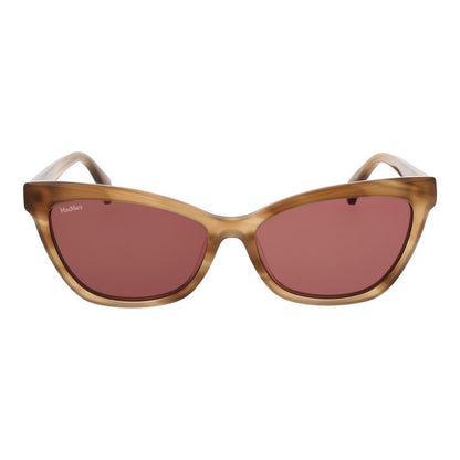 Occhiali da sole Max Mara in acetato marrone