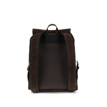 Valentino Garavani Zaino in pelle di vitello marrone Bos Taurus