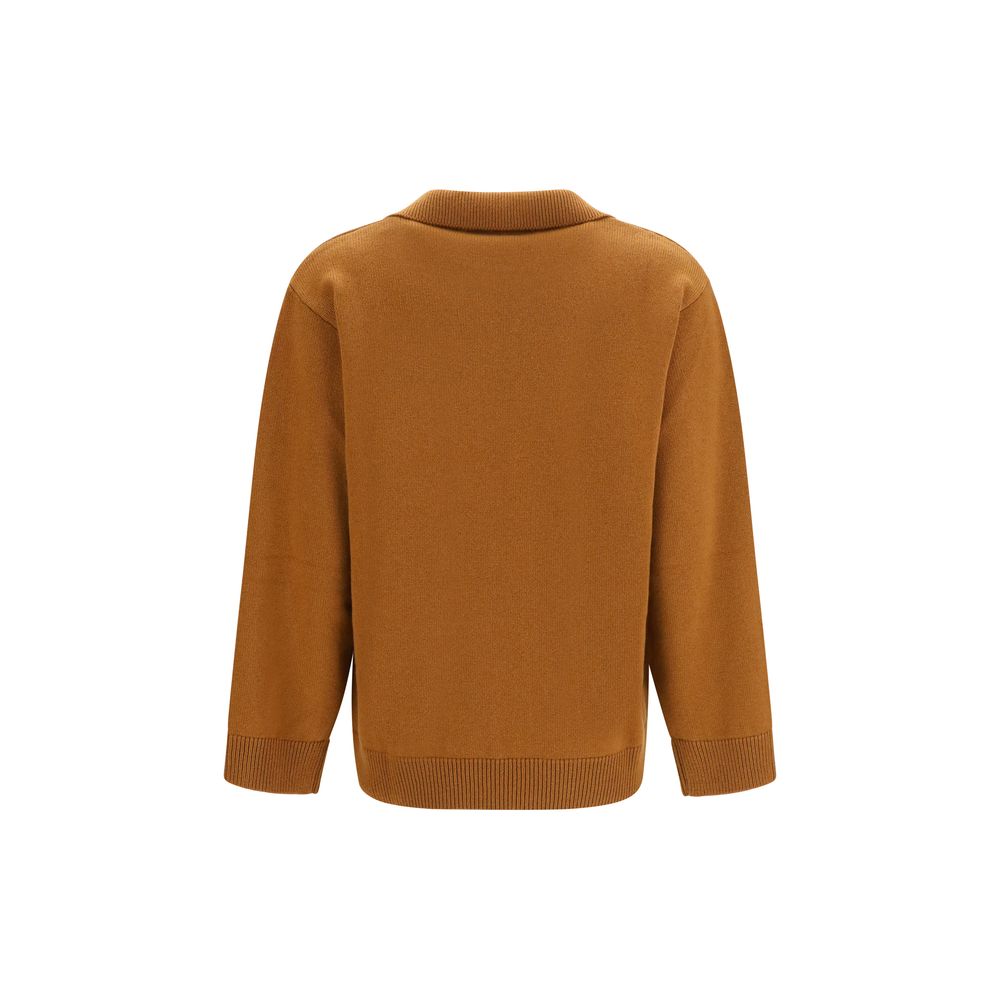 Maglione Valentino Garavani marrone in cashmere