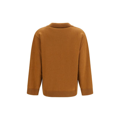 Maglione Valentino Garavani marrone in cashmere