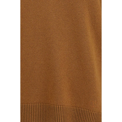 Maglione Valentino Garavani marrone in cashmere