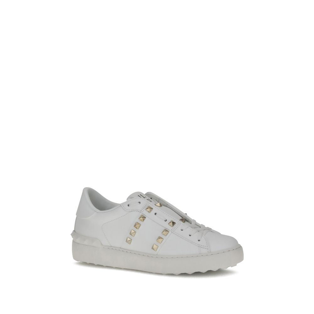 Valentino Garavani Sneakers Bos Taurus in pelle di vitello bianca