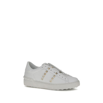 Valentino Garavani Sneakers Bos Taurus in pelle di vitello bianca