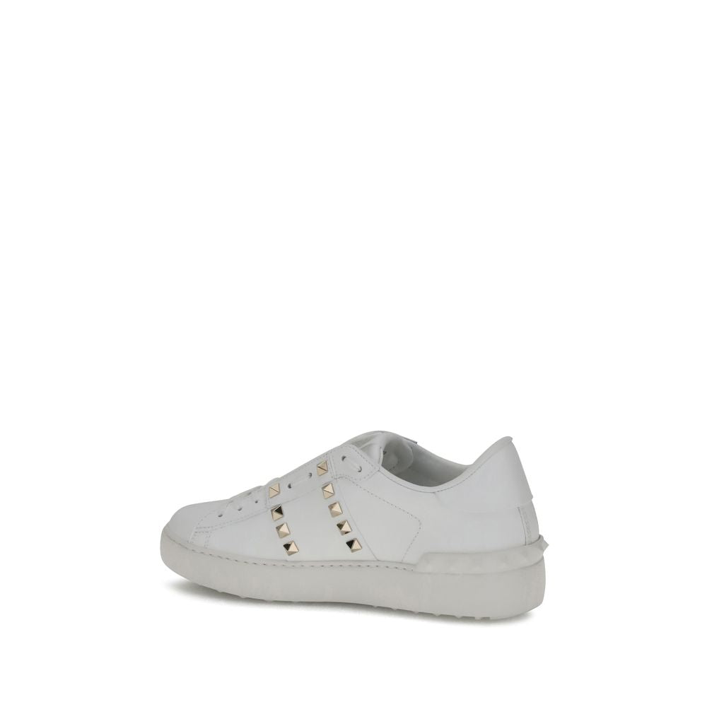 Valentino Garavani Sneakers Bos Taurus in pelle di vitello bianca
