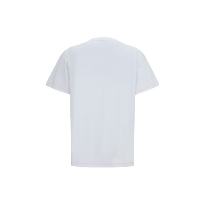 T-shirt Ganni in cotone bianco
