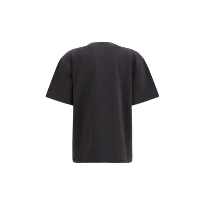 T-shirt Ganni in cotone nero