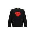 Felpa Valentino Garavani in cotone nero