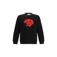 Valentino Garavani Black Cotton Sweatshirt
