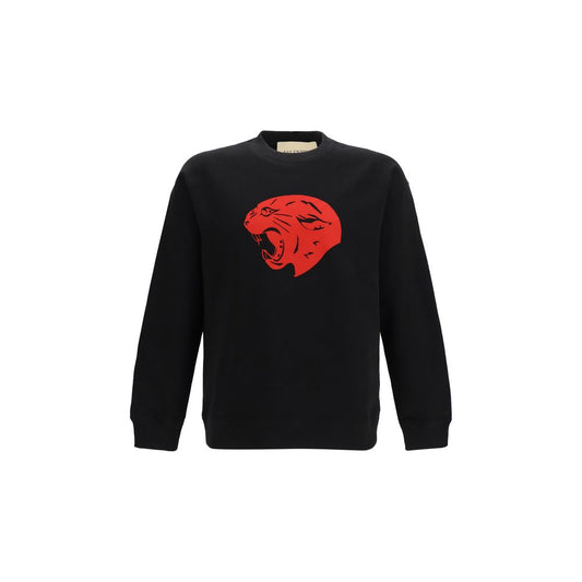Felpa Valentino Garavani in cotone nero
