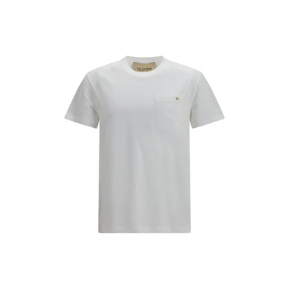T-shirt Valentino Garavani in cotone bianco