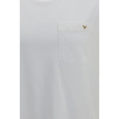 T-shirt Valentino Garavani in cotone bianco