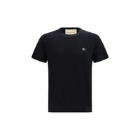 Valentino Garavani Black Cotton T-Shirt
