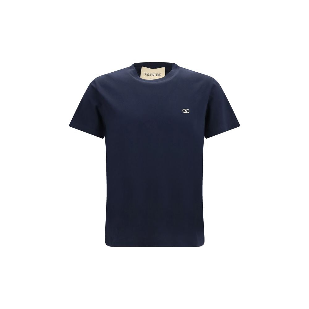 T-Shirt Valentino Garavani in Cotone Blu