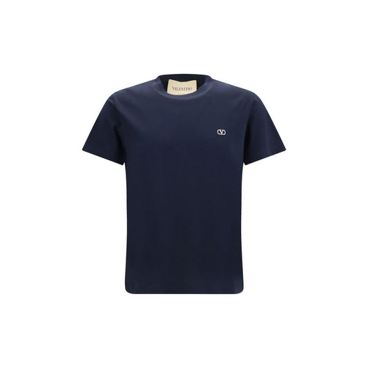 T-Shirt Valentino Garavani in Cotone Blu