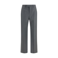 Valentino Garavani Gray Wool Oves Aries Dress Pants