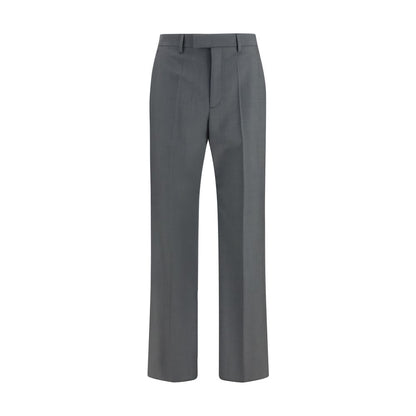 Valentino Garavani Gray Wool Oves Aries Dress Pants