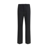Valentino Garavani Black Wool Oves Aries Dress Pants