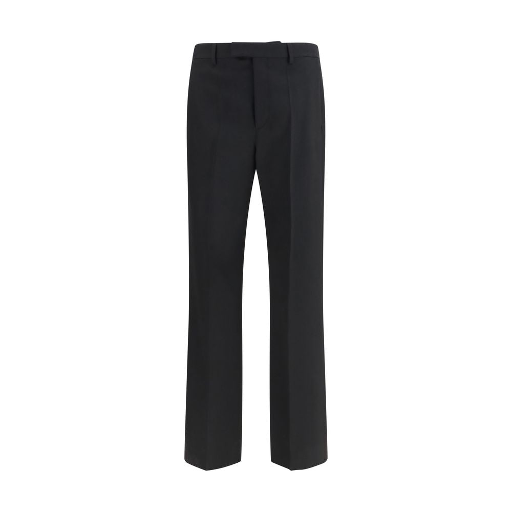 Pantalon habillé Valentino Garavani Oves Aries en laine noire