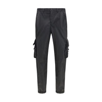 Pantaloni sportivi Prada neri in poliammide