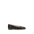Mocassins ballerines Valentino Garavani en cuir de veau noir Bos Taurus