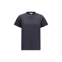 T-shirt Ganni nera in cotone