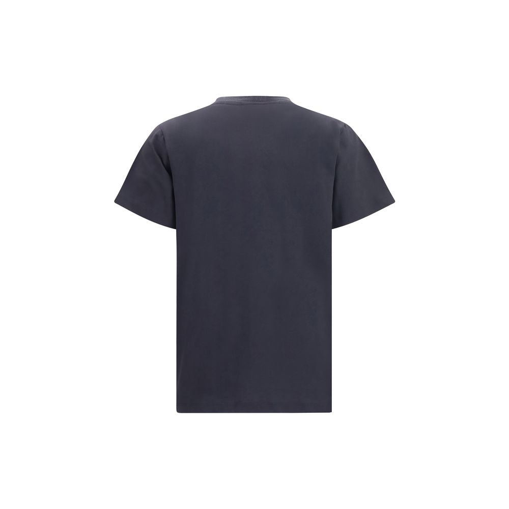 T-shirt Ganni nera in cotone