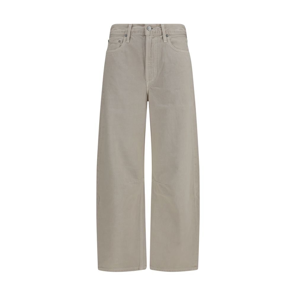 Citizens of Humanity Jeans in Denim di Cotone Beige