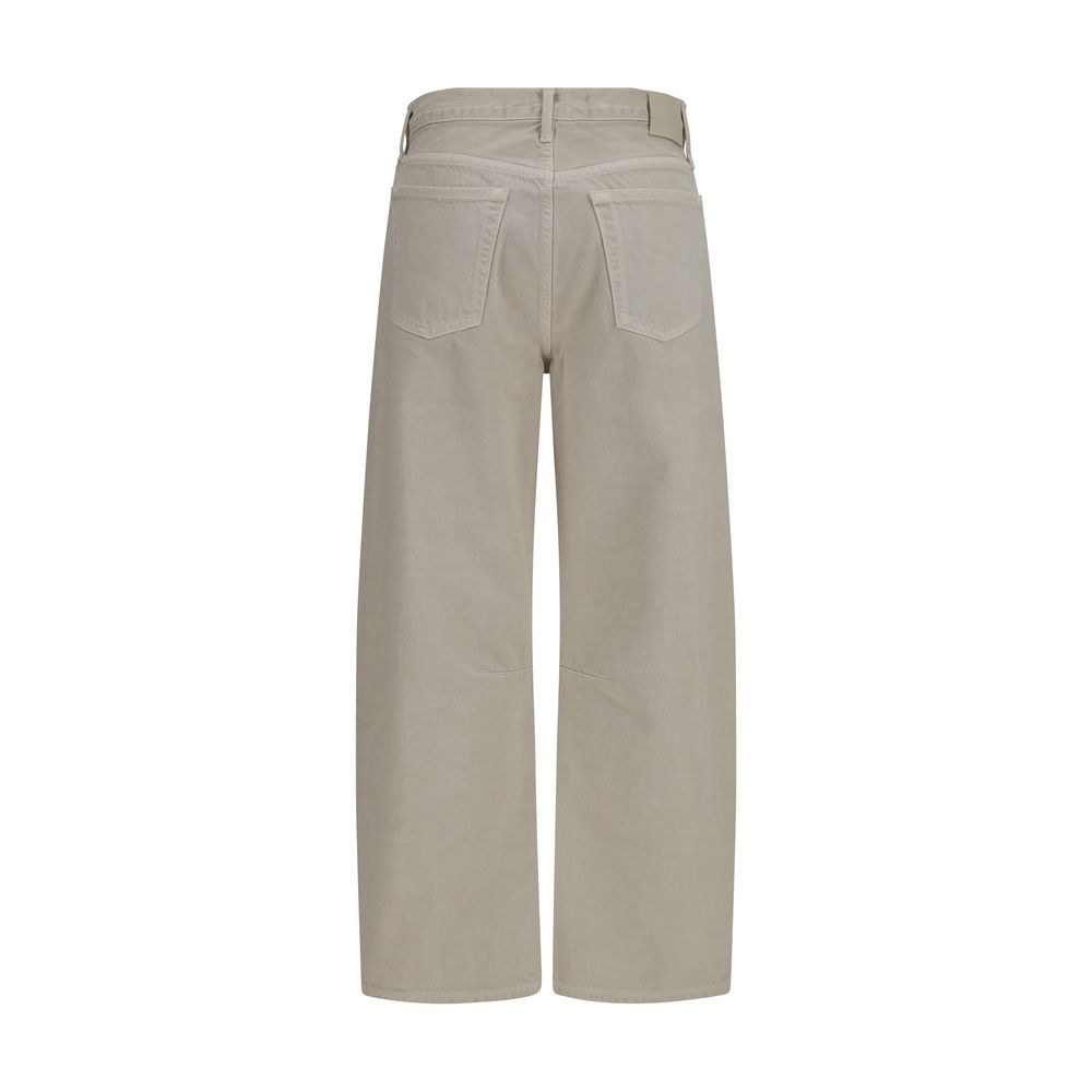 Citizens of Humanity Jeans in Denim di Cotone Beige