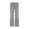 Jeans dritti grigi in cotone Citizens of Humanity