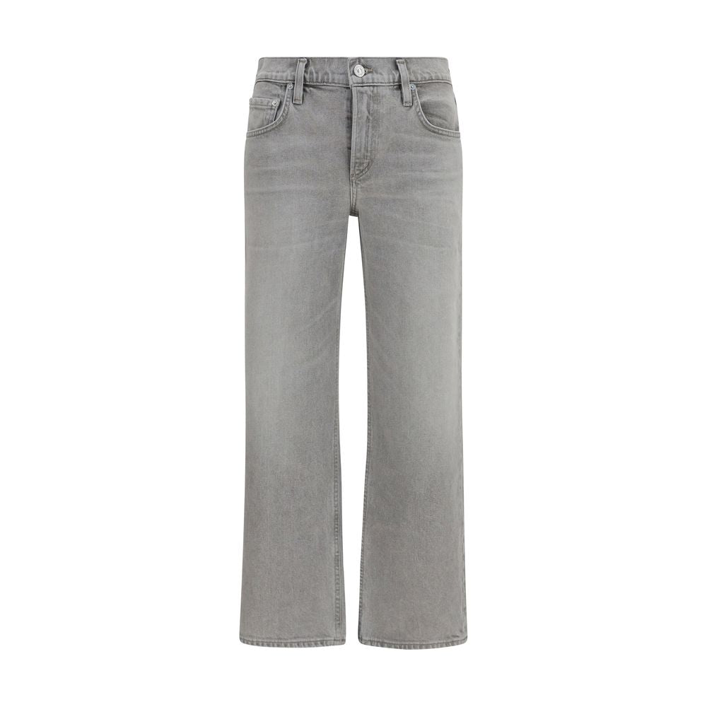 Jeans dritti grigi in cotone Citizens of Humanity