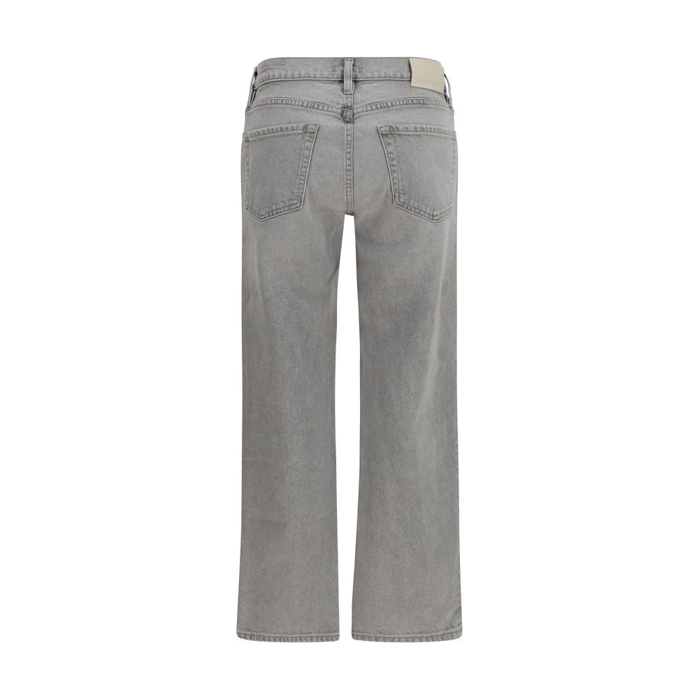 Jeans dritti grigi in cotone Citizens of Humanity