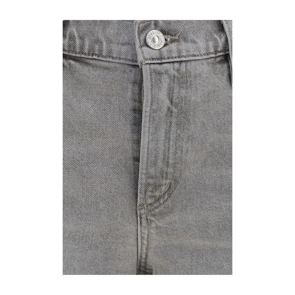 Jeans dritti grigi in cotone Citizens of Humanity