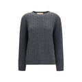 Sweat-shirt Valentino Garavani Oves Aries en laine grise
