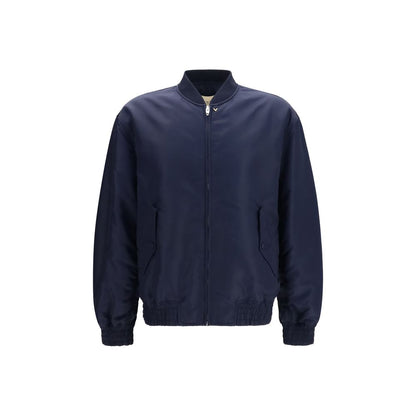 Bomber Valentino Garavani blu in poliammide