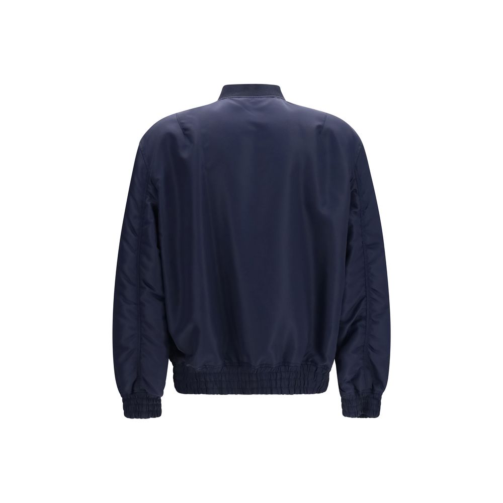 Bomber Valentino Garavani blu in poliammide